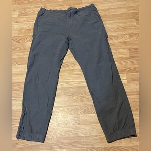 Mack Weldon Gray Chinos -97% Cotton/3% Spandex -Button Closure w/Drawstring -XXL